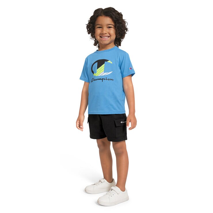 Champion Conjunto de 4 piezas para Niños y Niñas Azul 2 Años