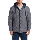Weatherproof Vintage Sobre Camisa para Caballero Azul solido Extra Grande