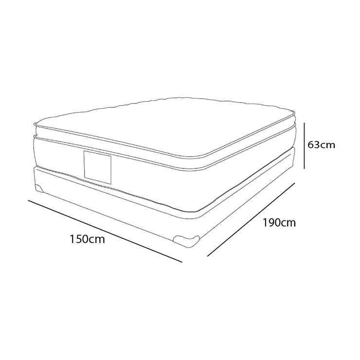 Spring Air, Colchón y Box Queen Size, Imaginación