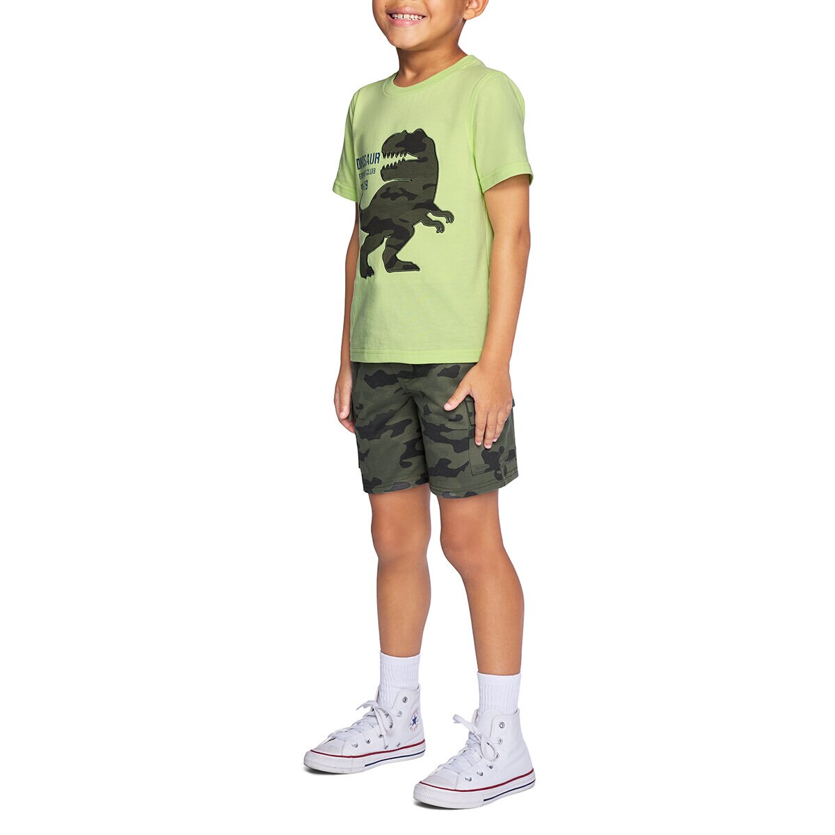 Kids Headquarters Conjunto 4 piezas para Niños o Niñas Dinosaurio 4 Años