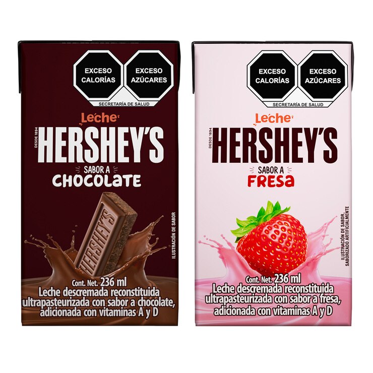Leche Hershey’s Fresa y Chocolate 18 de 236 ml Costco México
