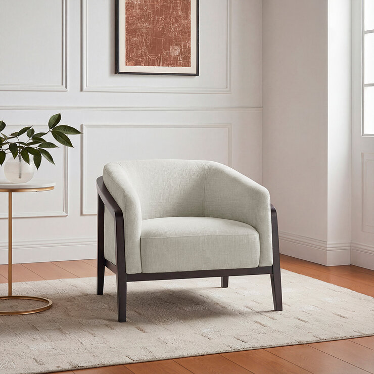 Aiden & Ivy, Silla Decorativa de Tela Aiden & Ivy, Silla Decorativa de Tela