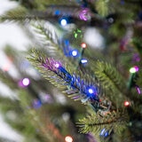 Árbol de Navidad Artificial 2.28m Pre-Iluminado con 1,400 Luces Radiant Micro LED