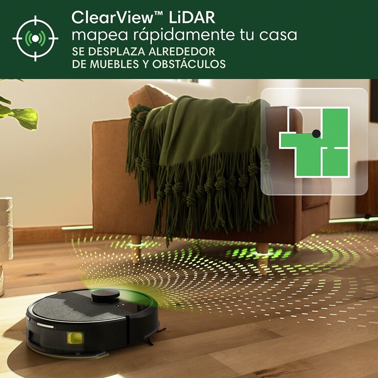 iRobot Roomba Combo 105 Aspiradora y Trapeador con Conexión WiFi iRobot Roomba Combo 105 Aspiradora y Trapeador con Conexión WiFi