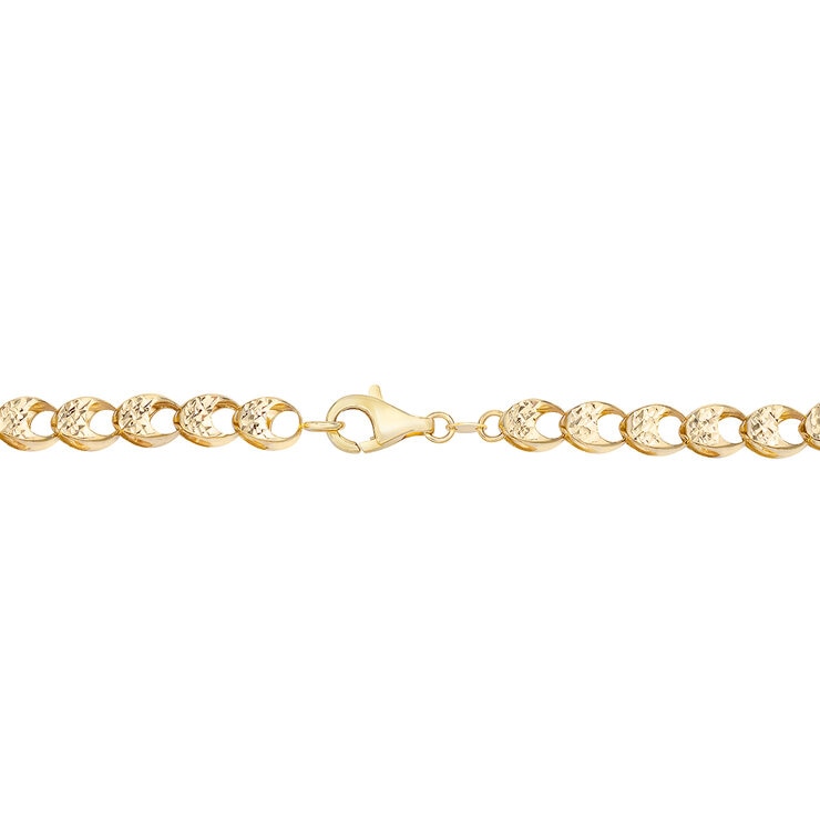 Cadena para Dama, 45.72cm, Oro Amarillo de 14k