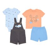 Pekkle Conjunto de 4 piezas para Niños y Niñas Varias Tallas y Colores