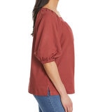 Jessica Simpson Blusa para Dama Rojo Extra Grande