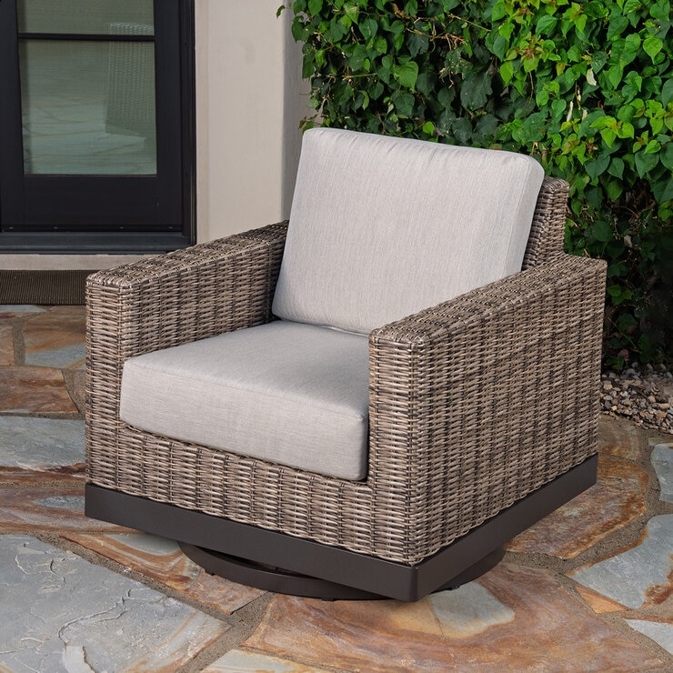 SunVilla, Knox Set Bistro con Ottoman para Exteriores de 5 Piezas SunVilla, Knox Set Bistro con Ottoman para Exteriores de 5 Piezas