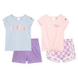 Champion Conjunto de 4 piezas para Niños y Niñas Morado 2 Años Champion Conjunto de 4 piezas para Niños y Niñas Morado 2 Años