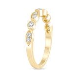 Anillo, Diamantes 0.23ctw, Oro Amarillo