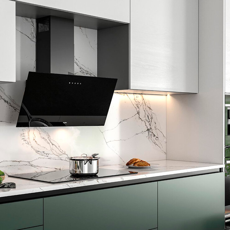 Whirlpool Campana de Pared 80cm