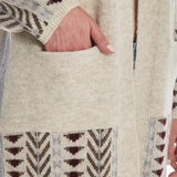 Frye Suéter para Dama Café Grande Frye Suéter para Dama Café Grande