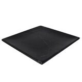 Luhom Juego de 6 Platos de Mármol Negro