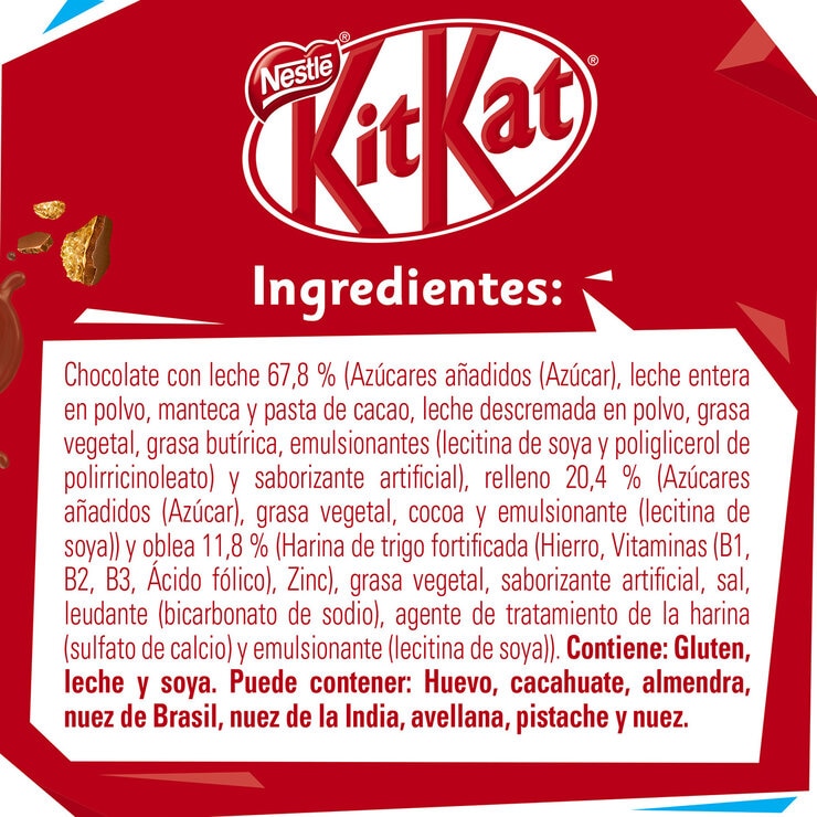 KitKat Chocolate 16 pzas 41.5 g
