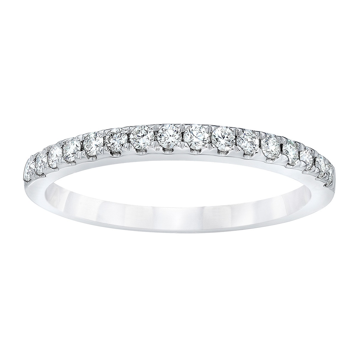 Churumbela de diamantes, 0.25ctw, Oro Blanco de 14kt