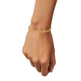Pulsera de Eslabones, Oro Amarillo de 14K Pulsera de Eslabones, Oro Amarillo de 14K