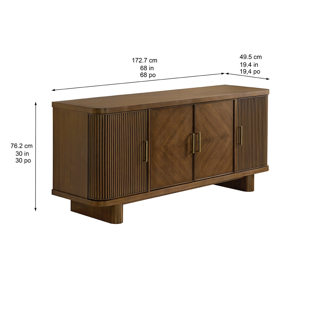 Foremost Home, Montebello, Consola Decorativa