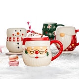 Signature Housewares Incorporated Juego de 4 Tazas Navideñas