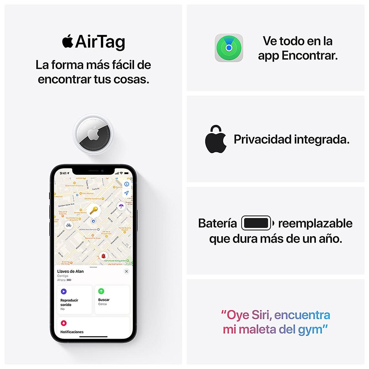 Apple AirTag 4 piezas