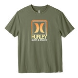 Hurley Playera para Caballero Verde Extra Grande