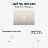 Apple MacBook Air 15" Chip M4 512GB Blanco Estelar