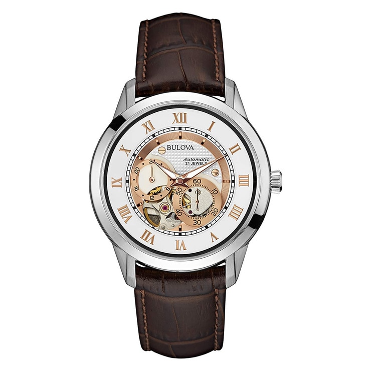 Bulova, Reloj para Caballero Mecánico de Cuerda Costco México