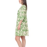 Nicole Miller Original Vestido para Dama Verde Chica