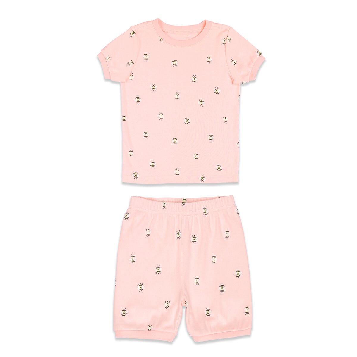 Pekkle Pijamas 4 piezas para Niños o Niñas Flor / Abejas 3 Años