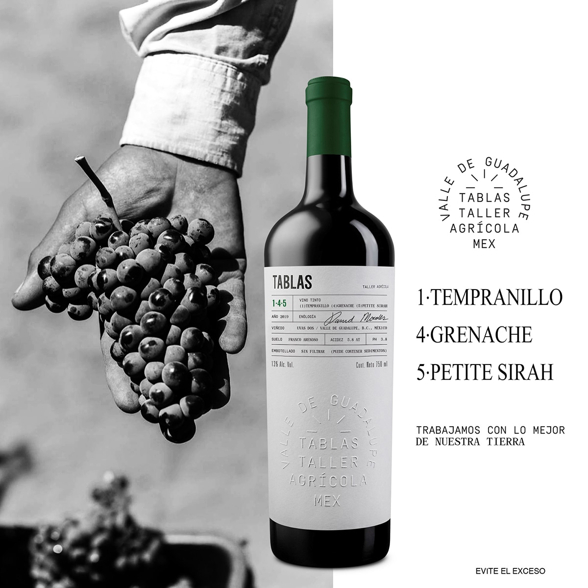 Vino Tinto Tablas 750 ml