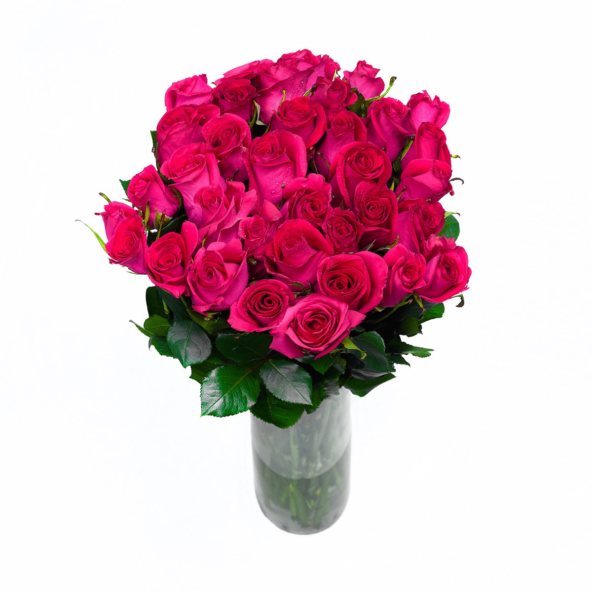 Bouquet 36 rosas color rosa