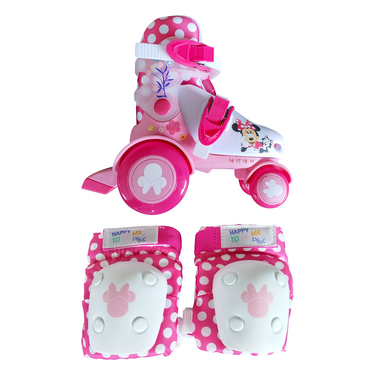 Pakki Patín De Aprendizaje Con Rodilleras, Minnie