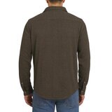 Wrangler Sobre camisa de franela para Caballero Café Mediana Wrangler Sobre camisa de franela para Caballero Café Mediana