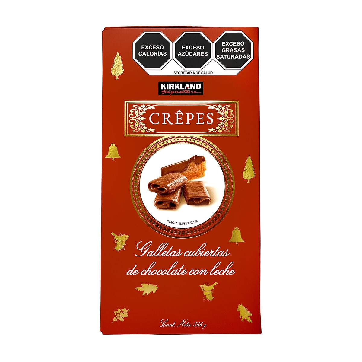 Krikland Signature Galletas Cubiertas de Chocolate Belga 556 g