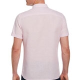 Perry Ellis Camisa para Caballero Rosa Mediana