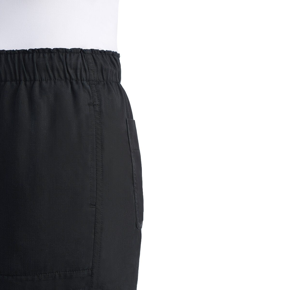 Hilary Radley Shorts para Dama Negro Grande