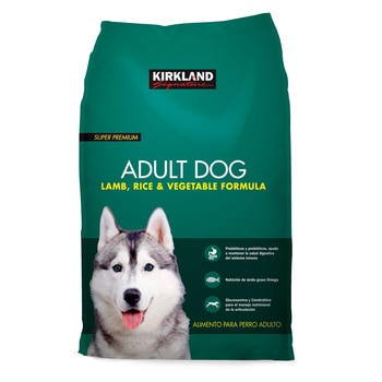 Kirkland Signature Alimento Premium para Perro Adulto Sabor Cordero y Arroz   18.1kg