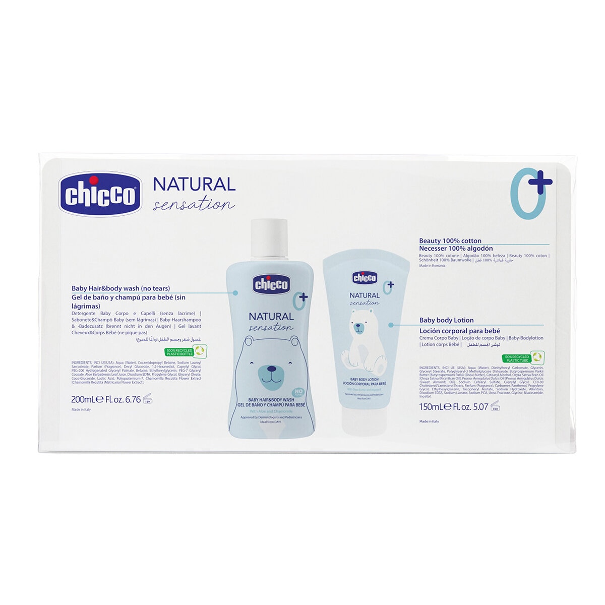 Chicco Set Cosmético Piqué Color Rosa