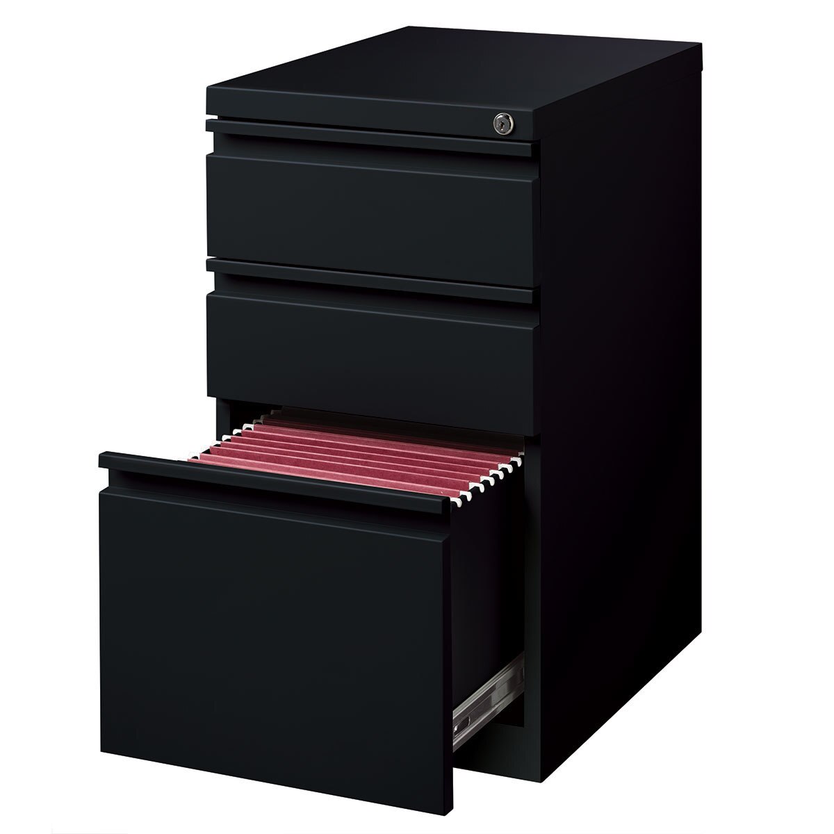 Hirsh archivero metálico dos cajones lapiceros y cajón archivero tamaño