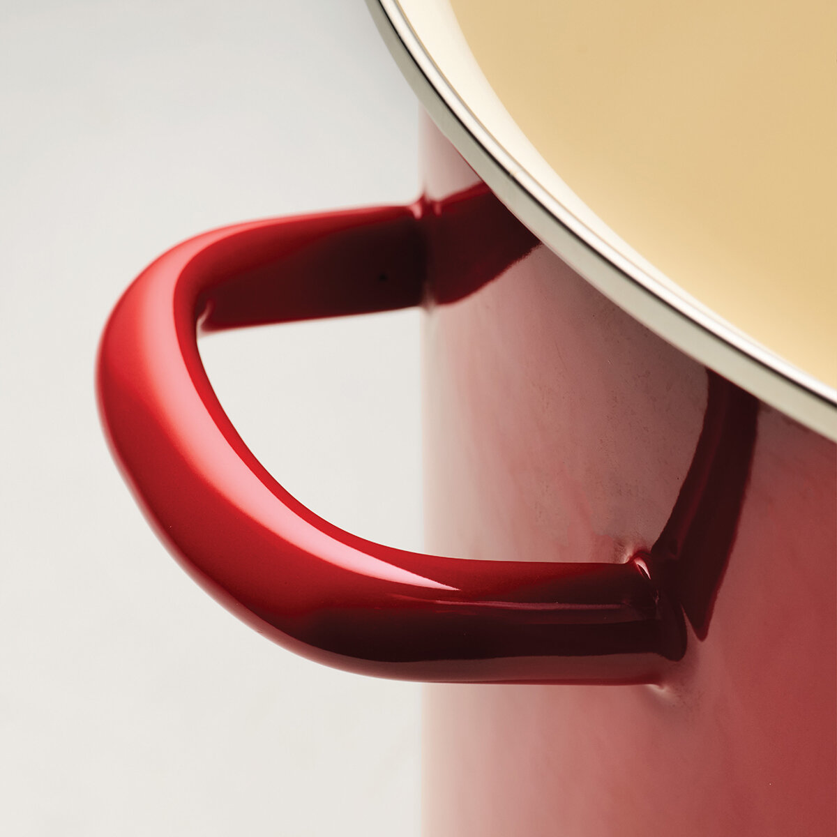 Tramontina Olla con Tapa de 15.1L de Acero Esmaltado