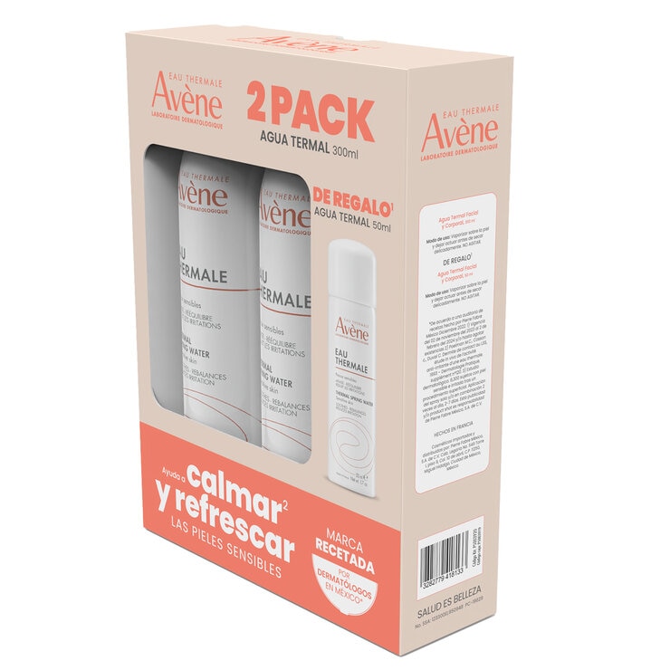Avène Kit de Agua Termal 2 de 300 ml + 50 ml