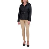 Kenneth Cole Chamarra para Dama Negro Grande