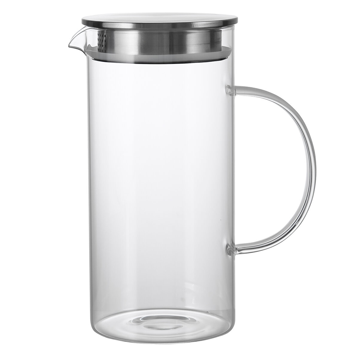 King Crystal Jarra de Vidrio de Borosilicato, 1 pieza