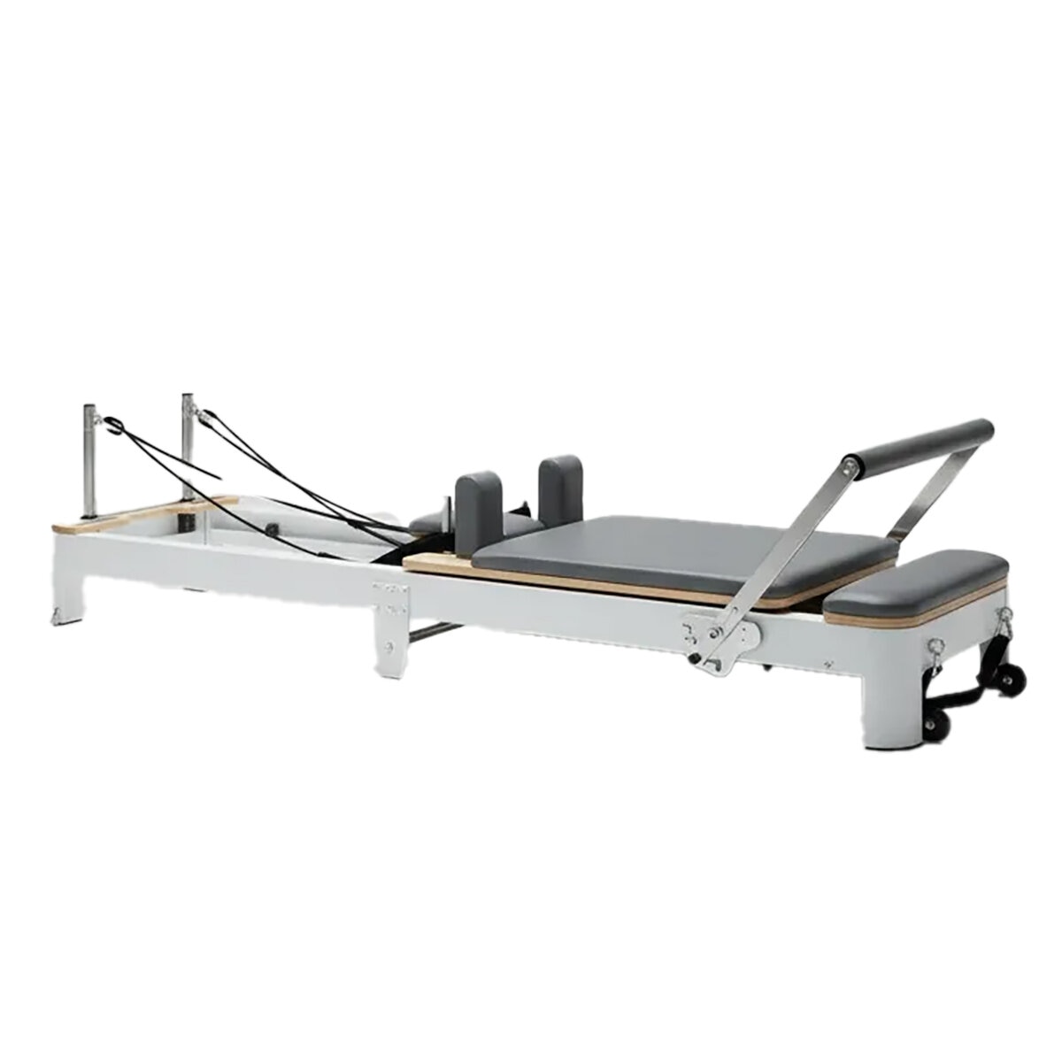 Active Core Cama de Pilates Reformer Plegable Aria Gris