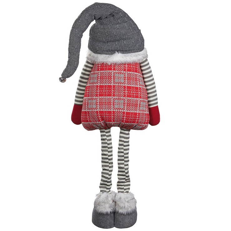 Gnomos de Felpa Navideños Gris