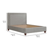Northridge Home, Alice, Cama Queen Tapizada