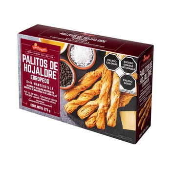 Griesson Palitos de Hojaldre Europeos 375 g