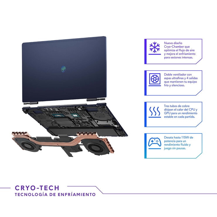 DELL Alienware Gaming NB Laptop 16" WQXGA Intel Core i7 16GB 1TB SSD