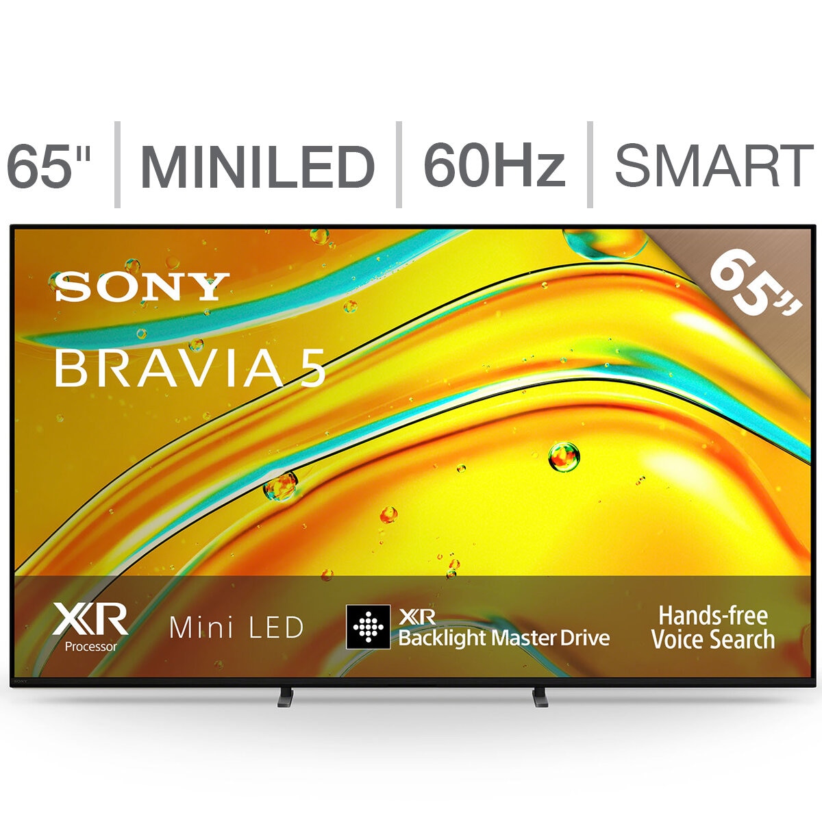 Sony Pantalla 65" BRAVIA 5 Mini LED Smart TV