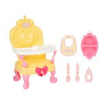Disney Princesas Bebé con Silla Alta y Accesorios, Bella