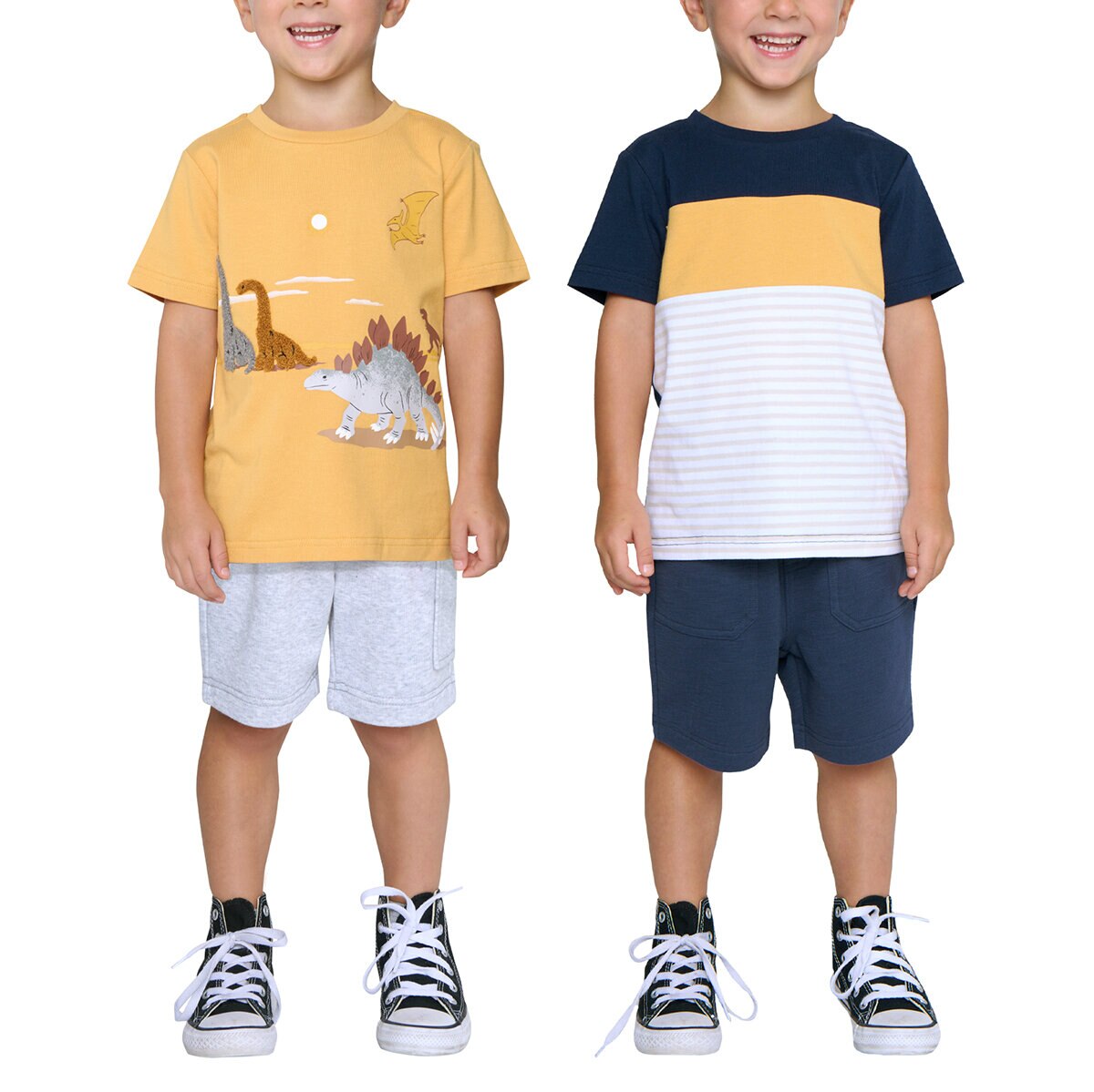 Pekkle Conjunto 4 piezas para Niños o Niñas Varias Tallas y Colores